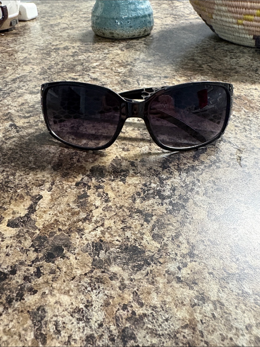 Source Unknown Black Women's Oversized Sunglasses